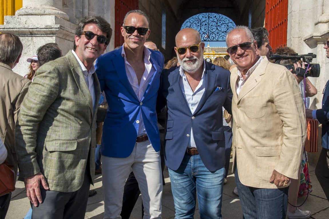 Carlos Donaire, José Domingo Pérez, Miguel Salas y Domingo Pérez