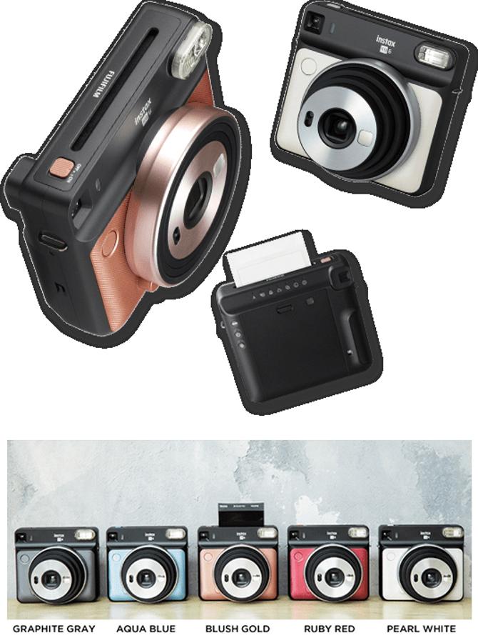 Cámara de fotos instantánea. En un mundo donde todas las fotos se hacen con móviles y cámaras de fotos digitales, es de agradecer que que aún existan marcas donde las imágenes que se toman salgan impresas. E Instax Fujifilm tiene la característica de sacarlas al momento, así no hay que esperar al revelado. No encontramos regalo mejor y más especial que este pequeño “juguete” que le devolverá a la infancia. Su precio oscila entre los 69 y los 189 euros.