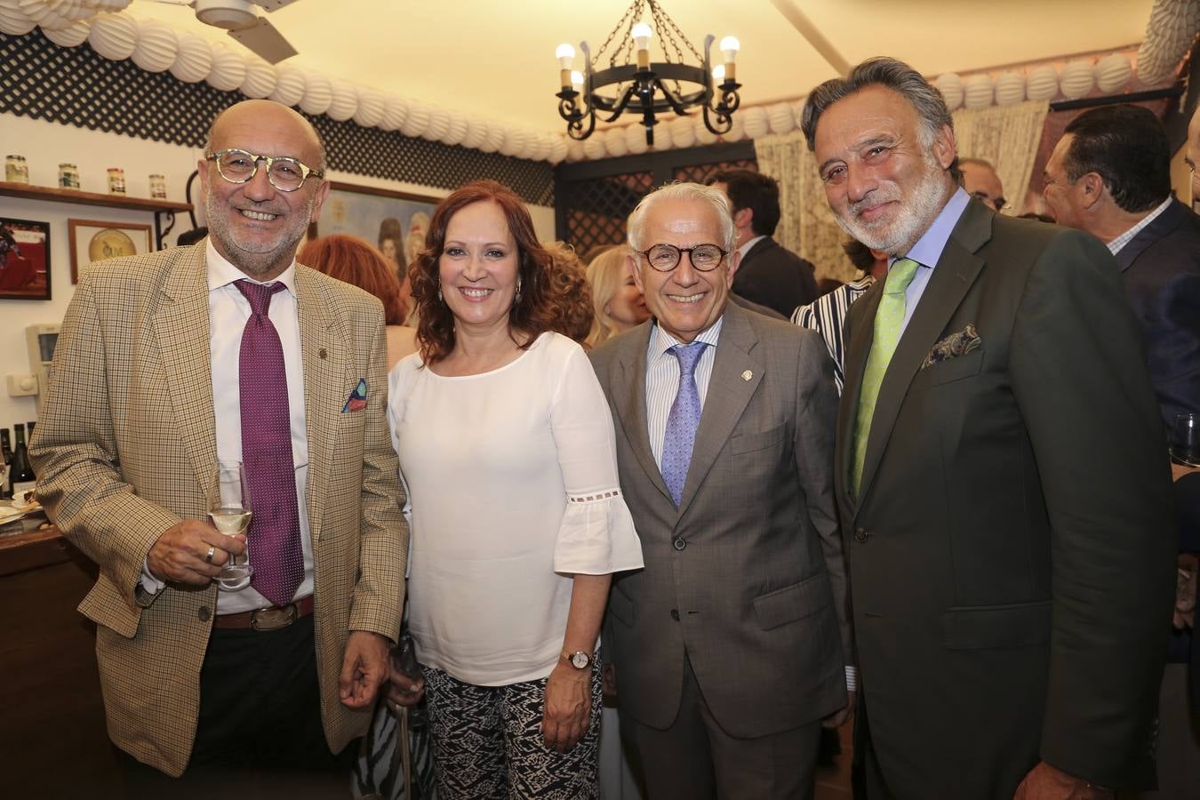 Manuel Marchena, Charo Gutiérrez, Antonio Pascual y Felipe Luis Maestre