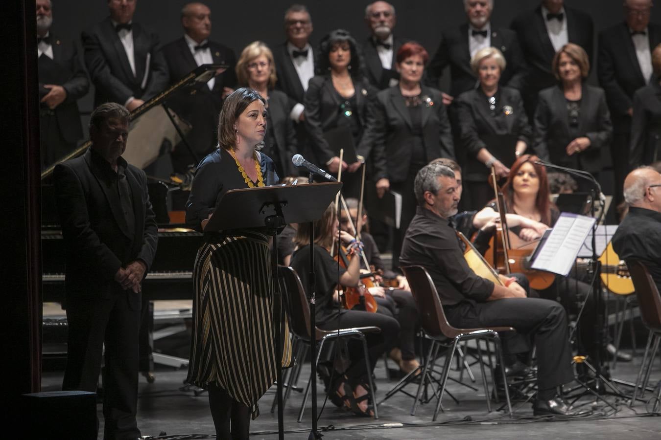 El concierto por los 140 años del Centro Filarmónico Eduardo Lucena, en imágenes