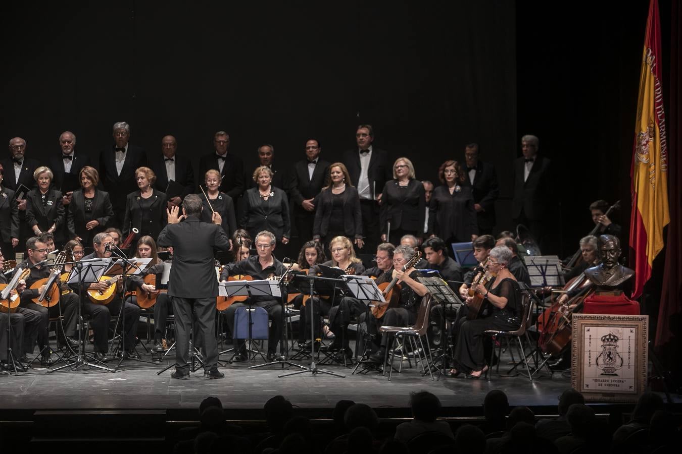 El concierto por los 140 años del Centro Filarmónico Eduardo Lucena, en imágenes