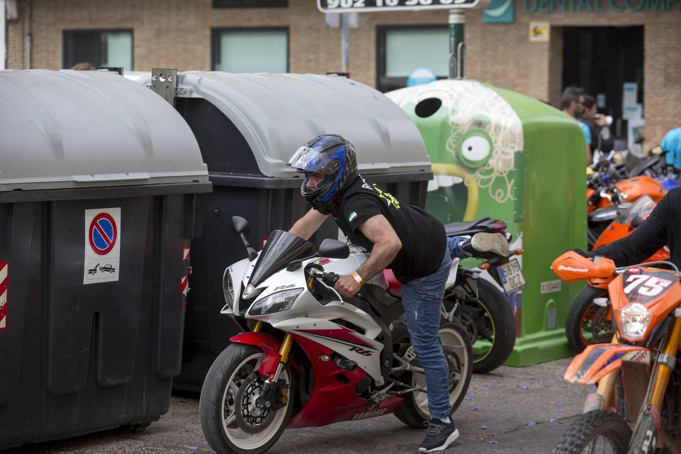 FOTOS: Una motorada de gran cilindrada