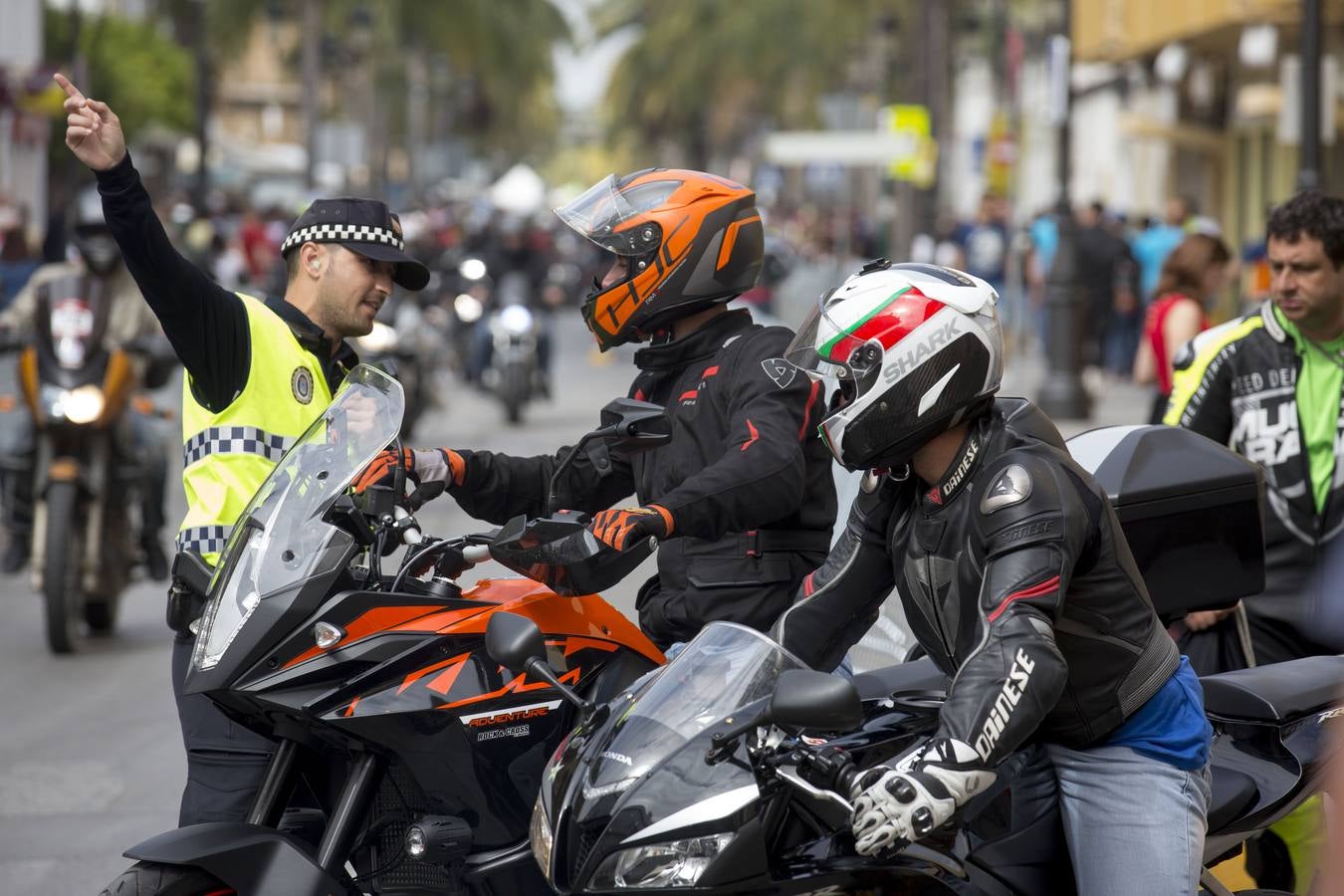 FOTOS: Una motorada de gran cilindrada