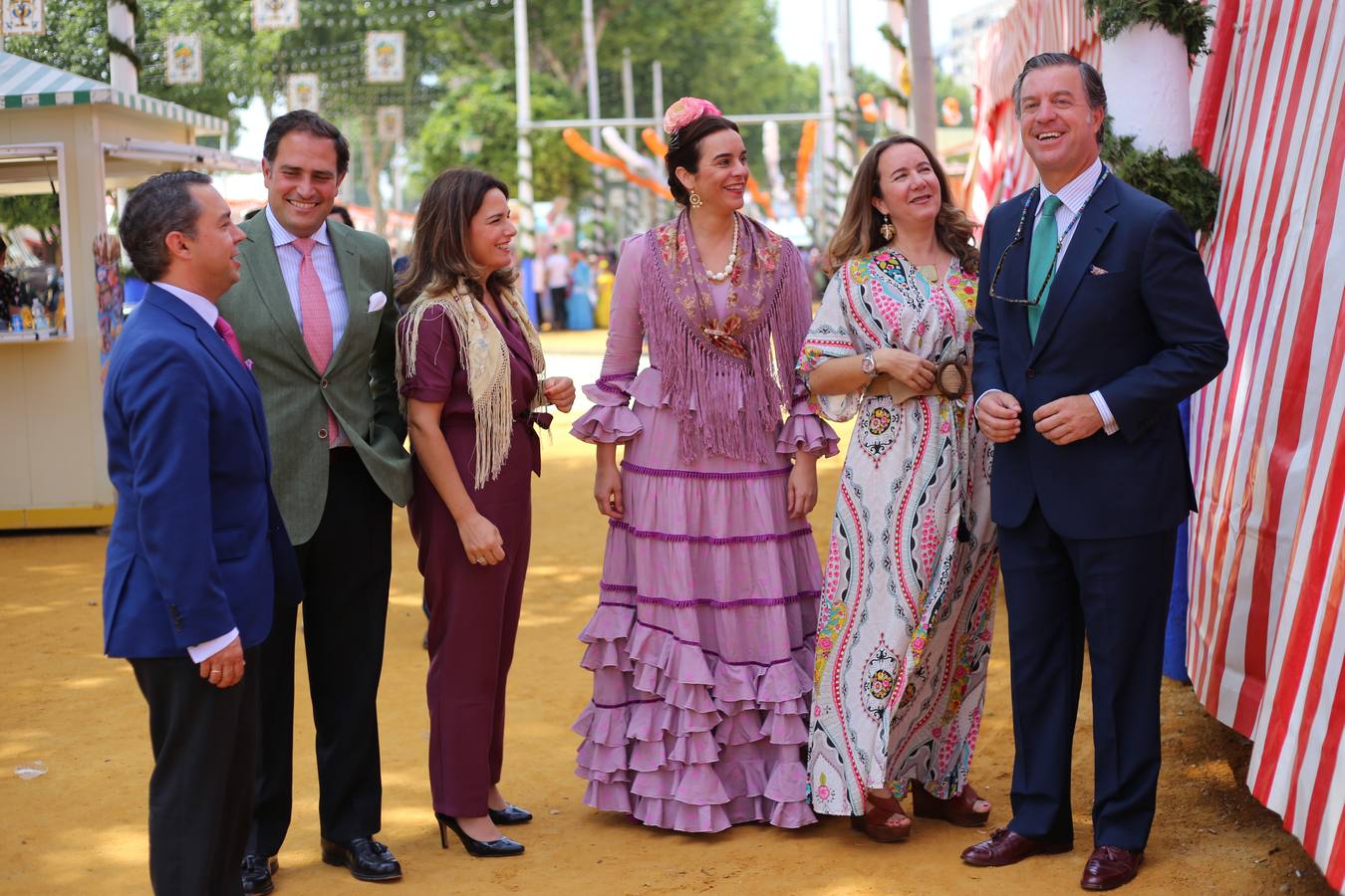 Jesús Villalobos, José Luis Fernández, Natalia Monrové, Marta Fajardo, María Fajardo y Rafael Pérez
