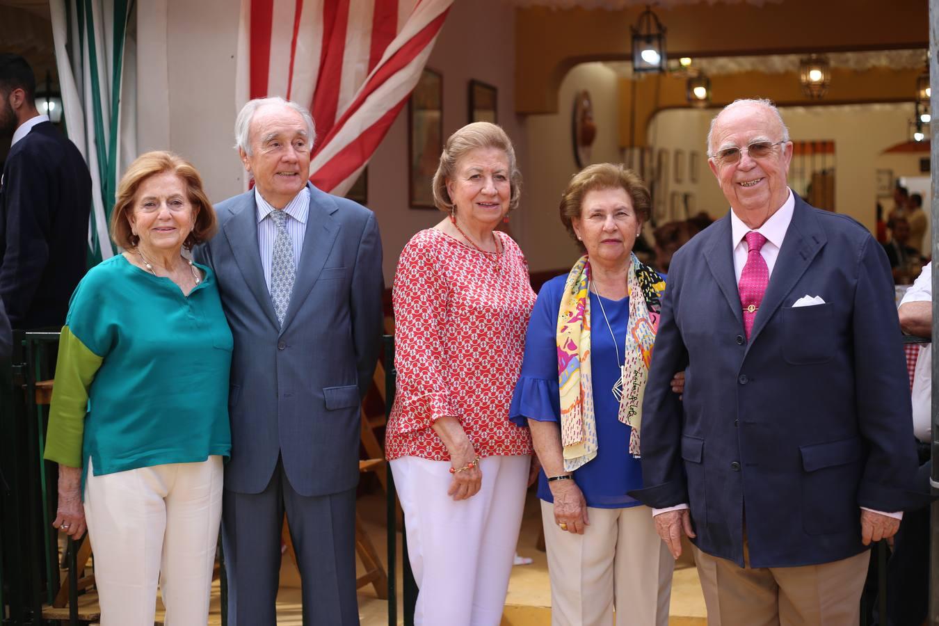 Elisa Pérez Acal, Manuel Rodríguez-Sañudo, Marisol Gallego, Teresa López-Tarruella y Antonio Ruiz-Granados