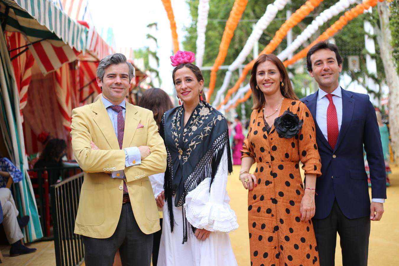 Juan Rodríguez-Sañudo, Silvia Criado, Ángela Halcón y Adolfo Díaz