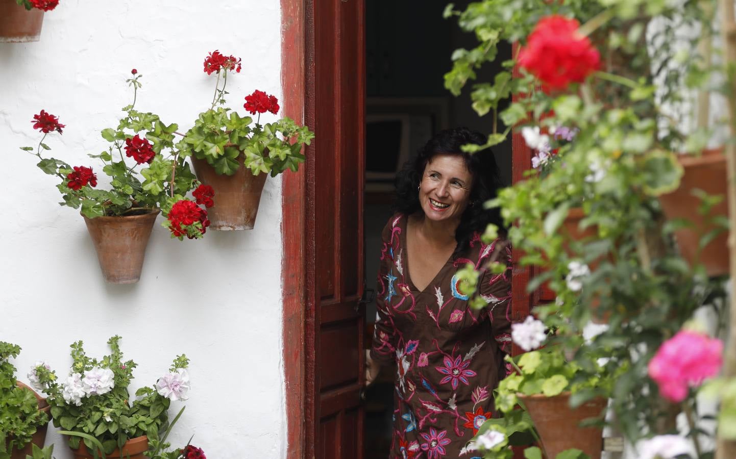 Los detalles del patio de Marroquíes, 6 en Córdoba, en imágenes