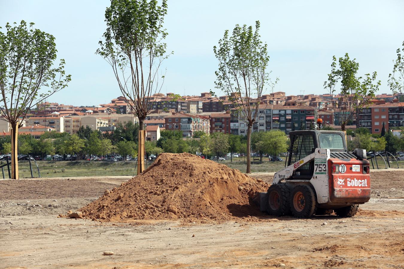 Las obras de la senda de Vega Baja, en imágenes