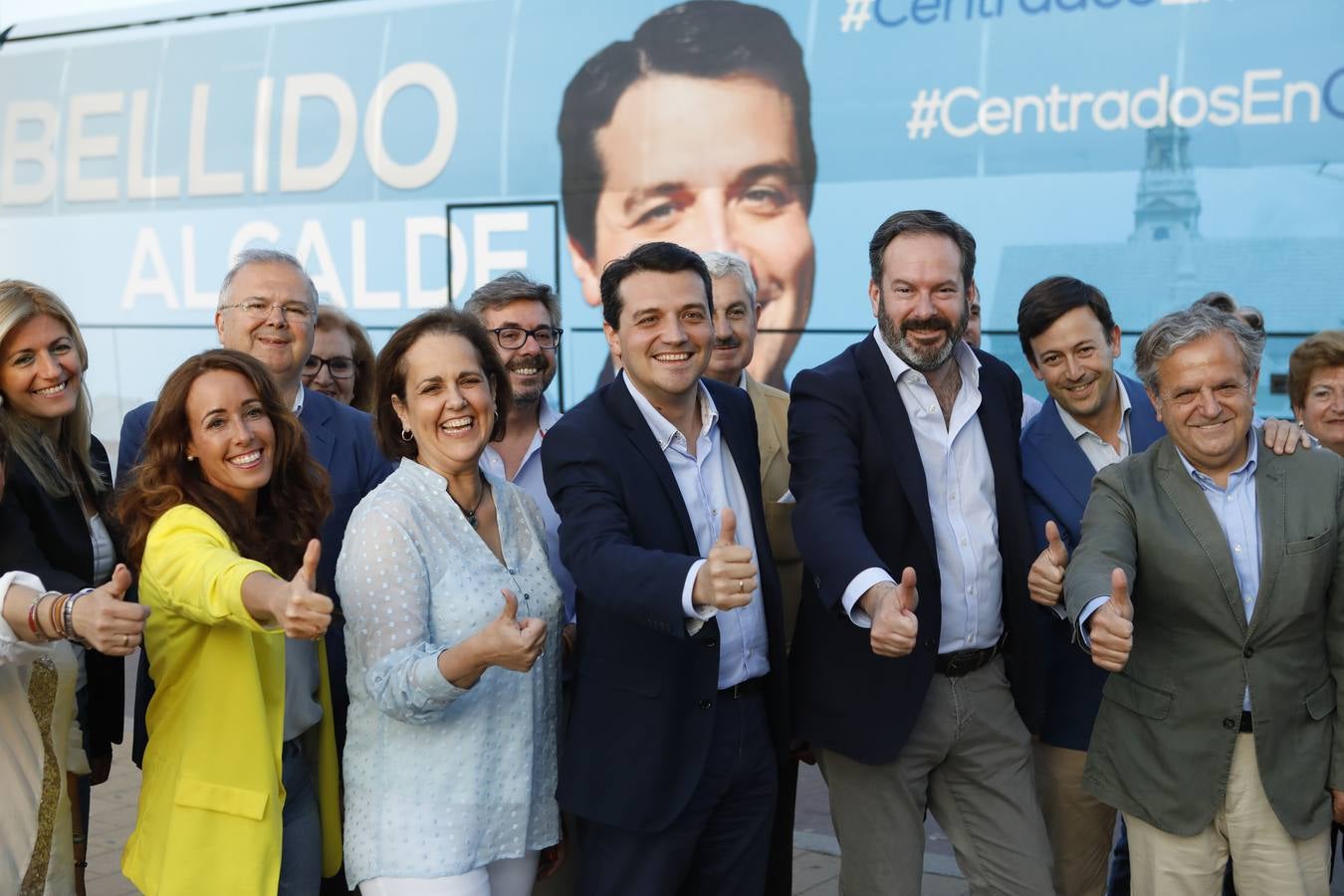 El arranque de campaña del PP de Córdoba, en imágenes