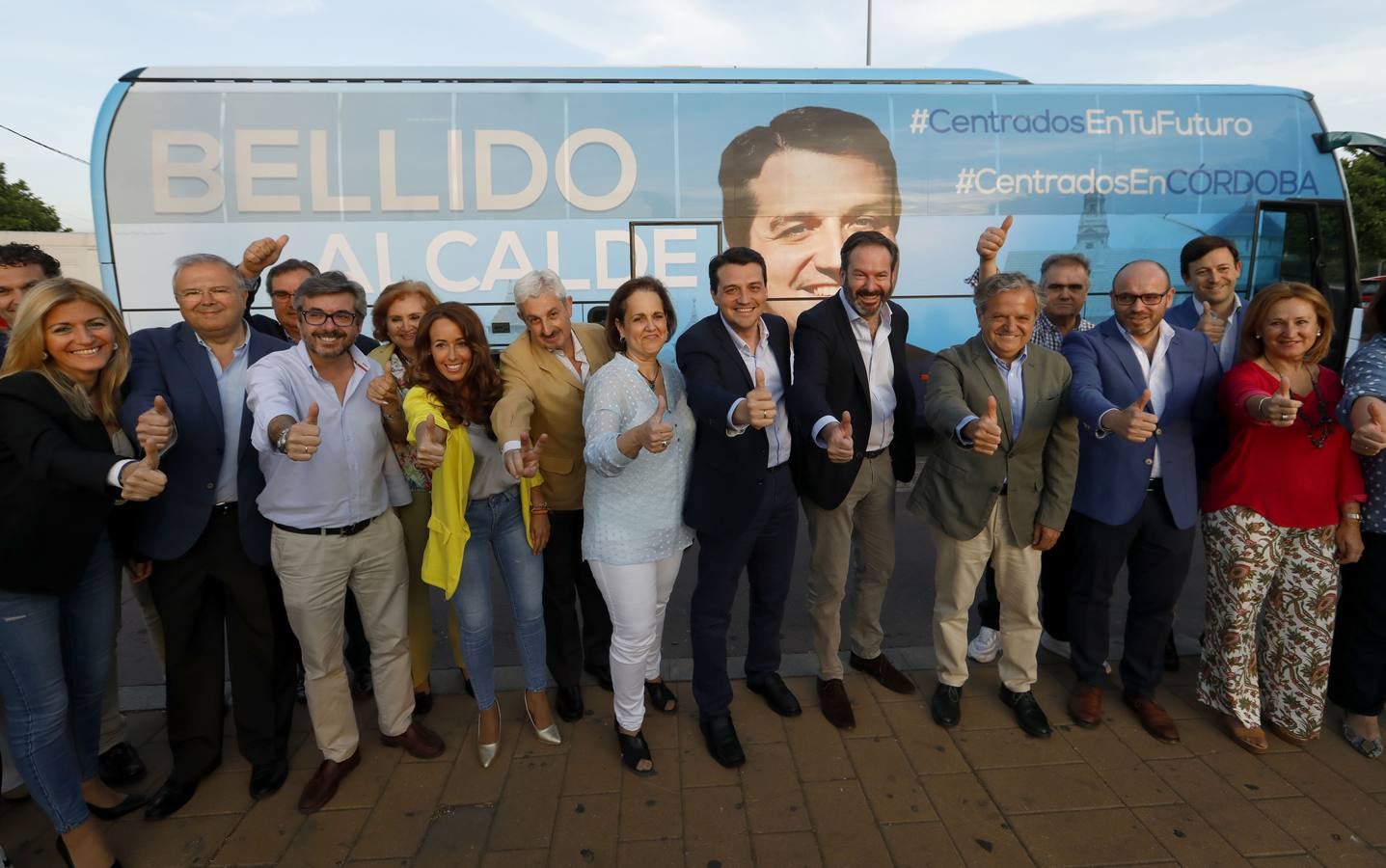 El arranque de campaña del PP de Córdoba, en imágenes