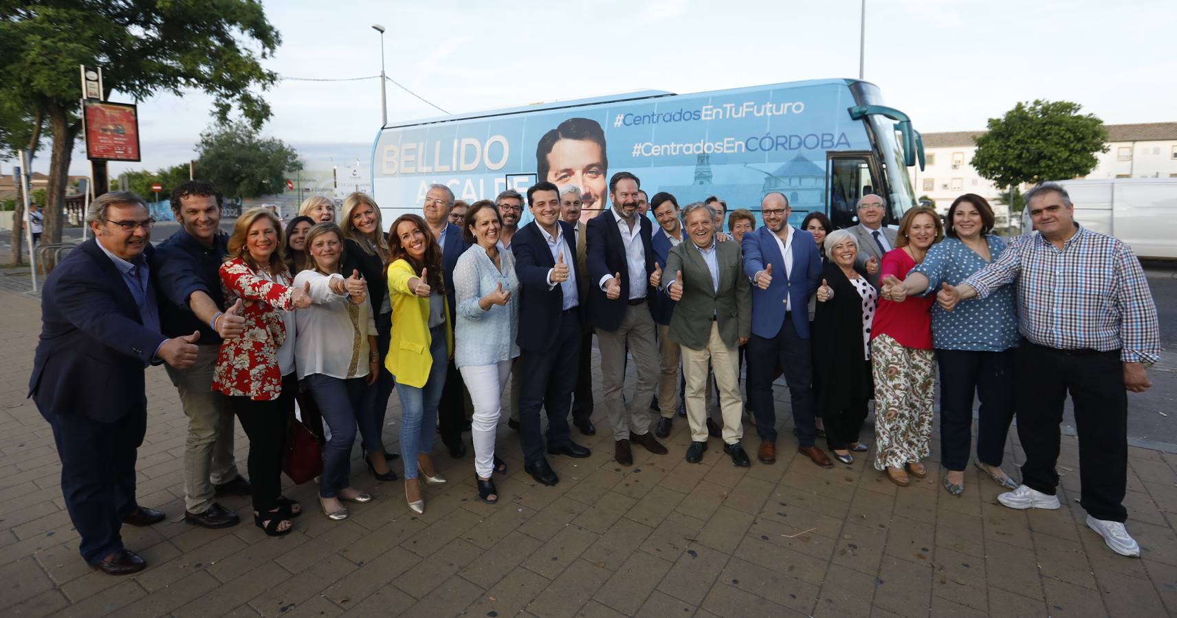 El arranque de campaña del PP de Córdoba, en imágenes