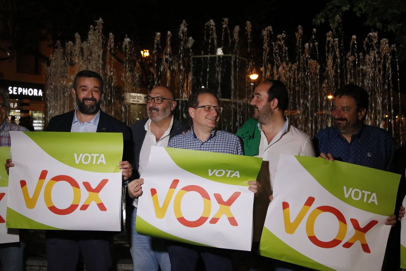 El inicio de campaña de Vox en Córdoba, en imágenes