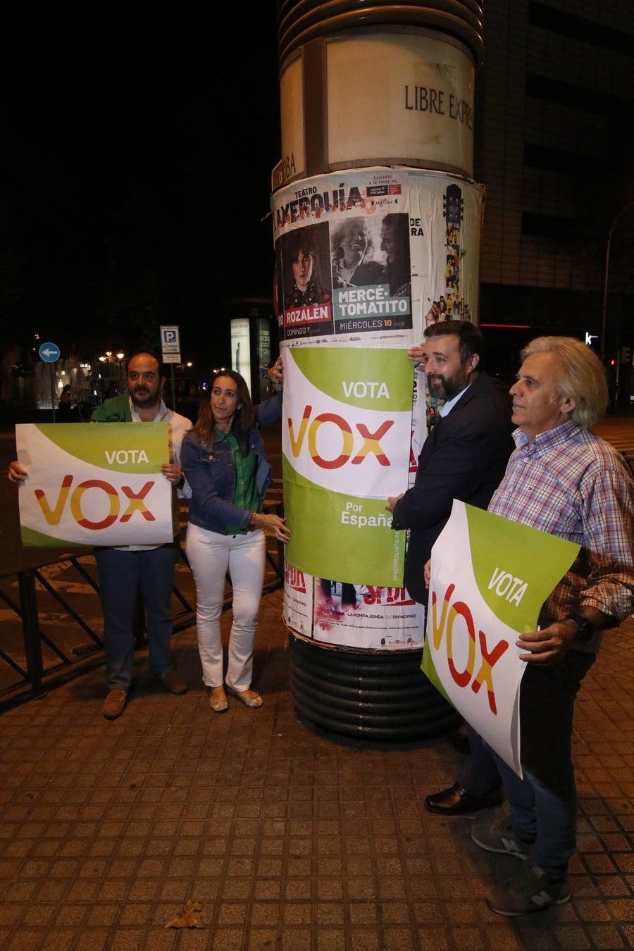 El inicio de campaña de Vox en Córdoba, en imágenes