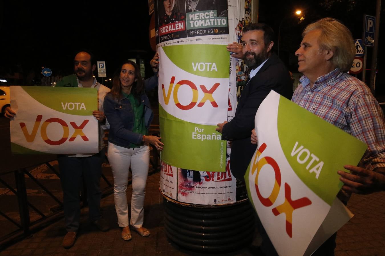 El inicio de campaña de Vox en Córdoba, en imágenes