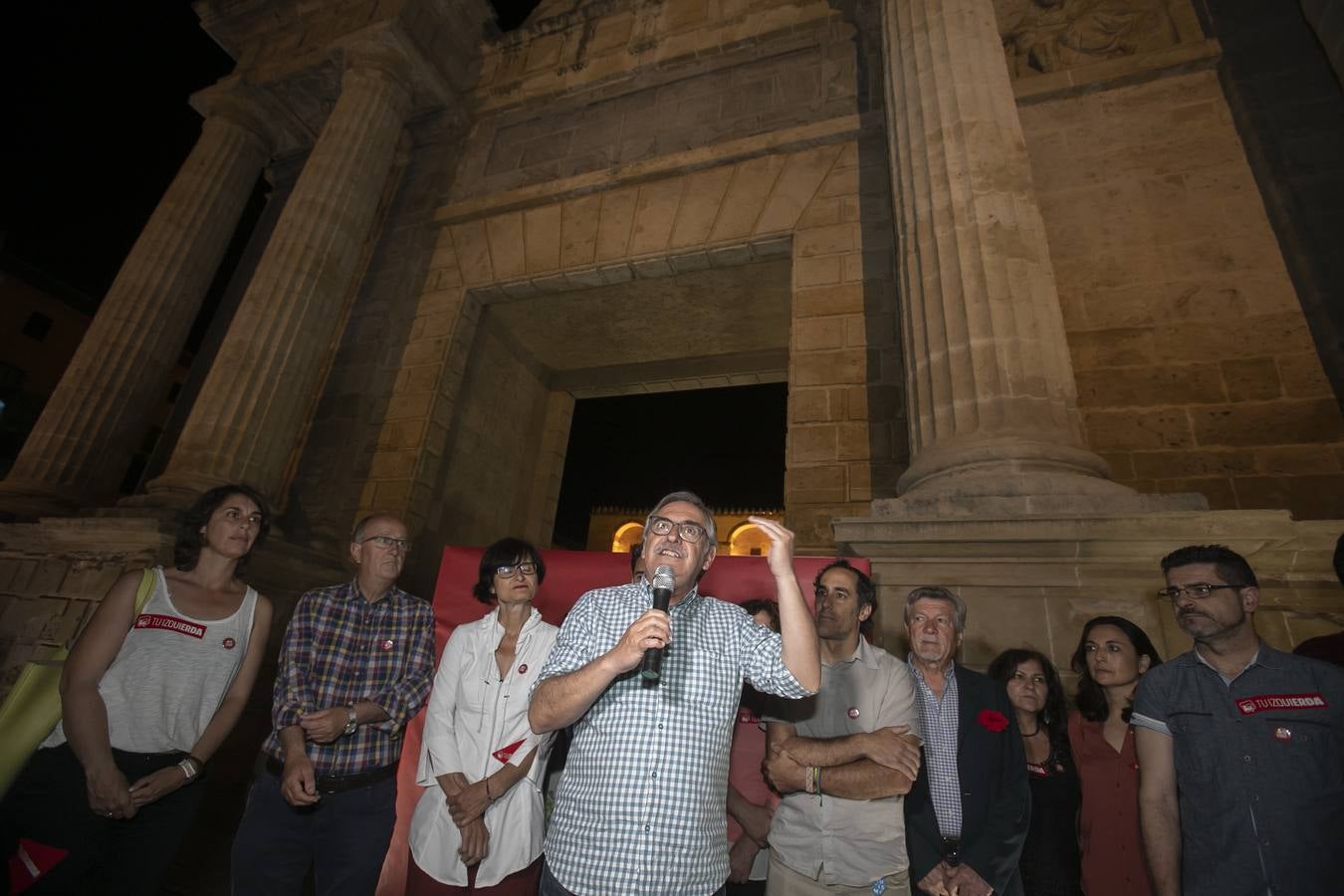 El inicio de la campaña de IU en Córdoba, en imágenes