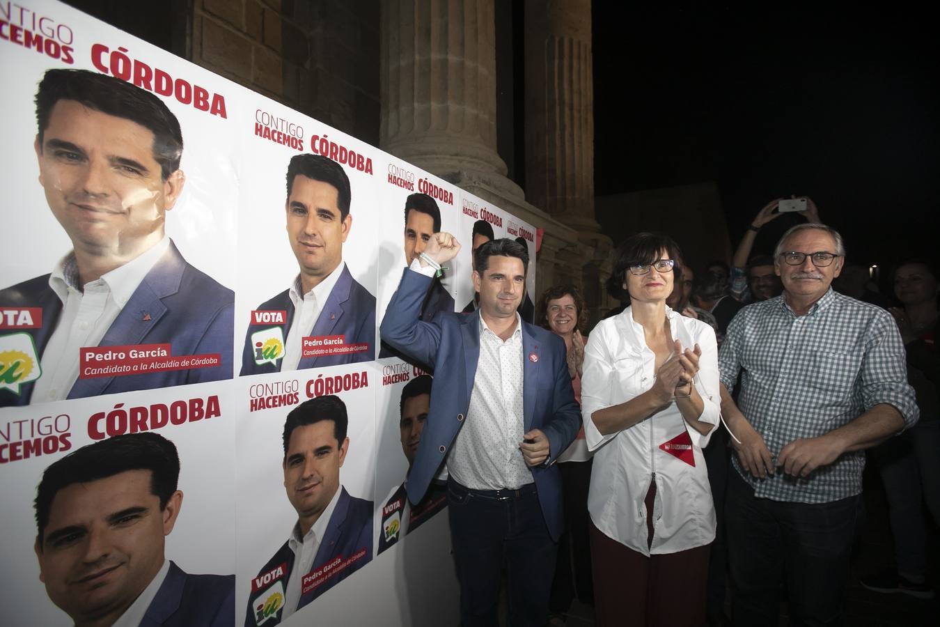 El inicio de la campaña de IU en Córdoba, en imágenes