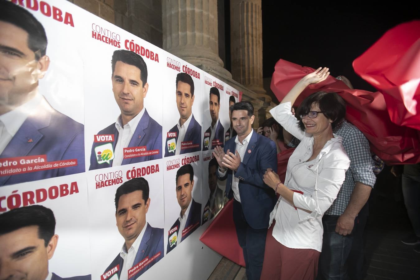 El inicio de la campaña de IU en Córdoba, en imágenes