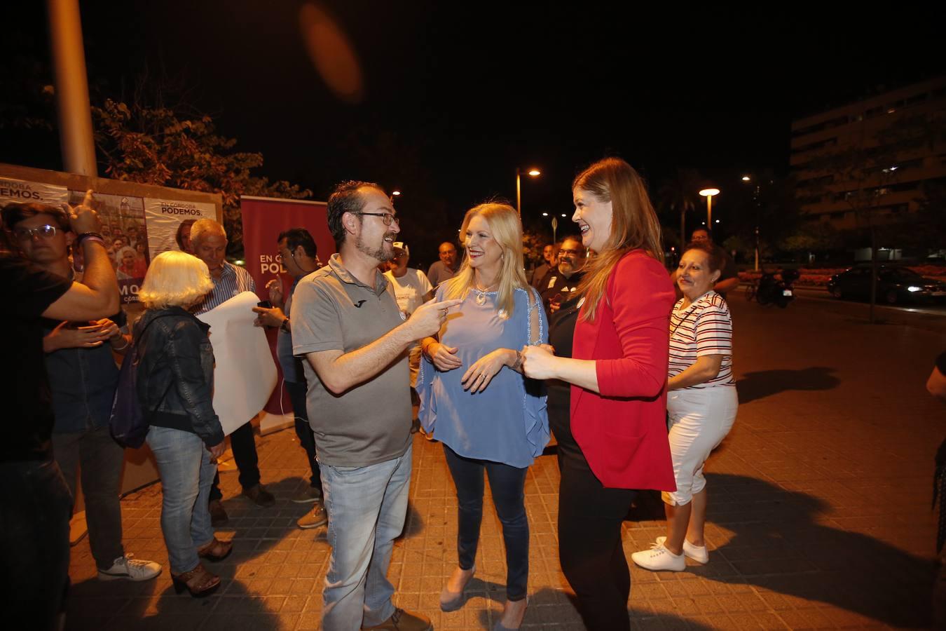 El arranque de la campaña electoral de Podemos Córdoba, en imágenes