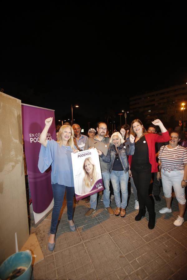 El arranque de la campaña electoral de Podemos Córdoba, en imágenes