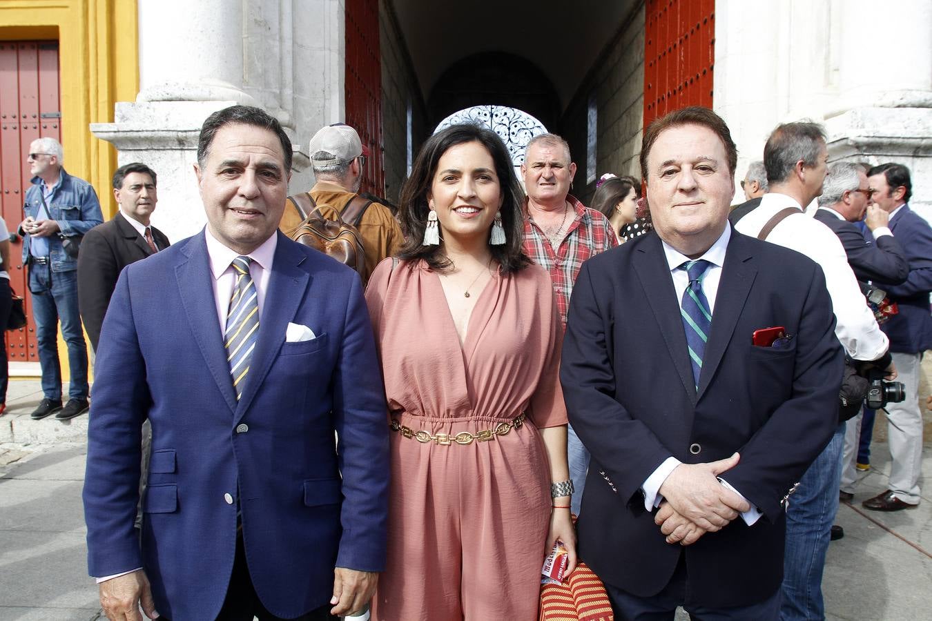 Miguel Ángel Martín, Almudena González y Eduardo Martín