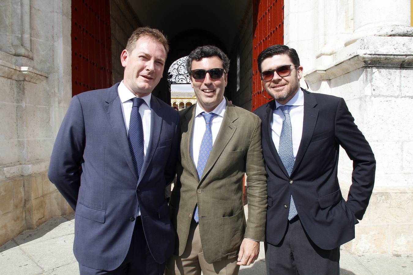 Alberto Cabrera, Pedro Vecino y Javier Sánchez