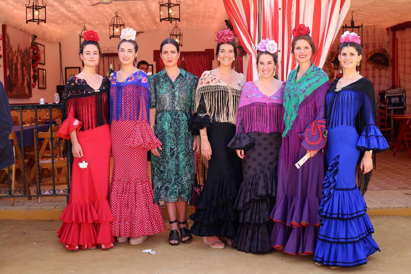Leonor Alarcón, Beatriz de los Mozos, Espe Núñez, Patricia Garcia-Ventosa, María Ybarra, Cristina Moreno de la Cova y Flaminia González-Barba