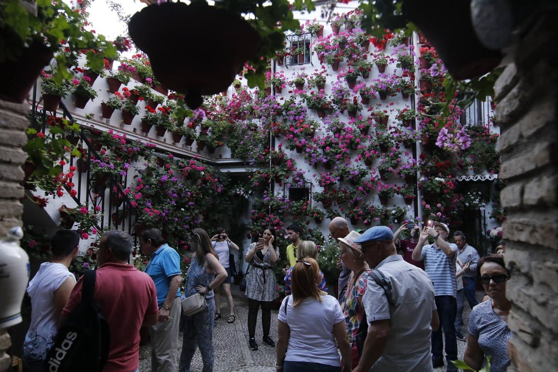 El ambiente para visitar los Patios de San Basilio en Córdoba, en imágenes