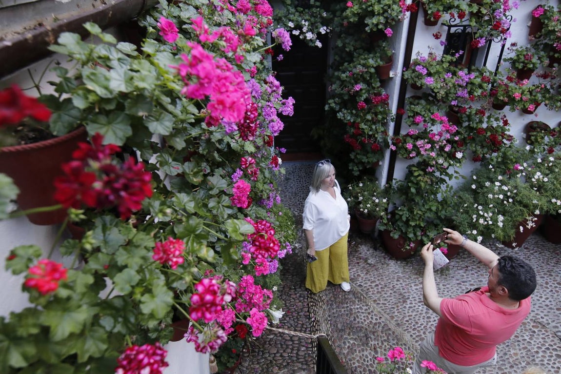 El ambiente para visitar los Patios de San Basilio en Córdoba, en imágenes