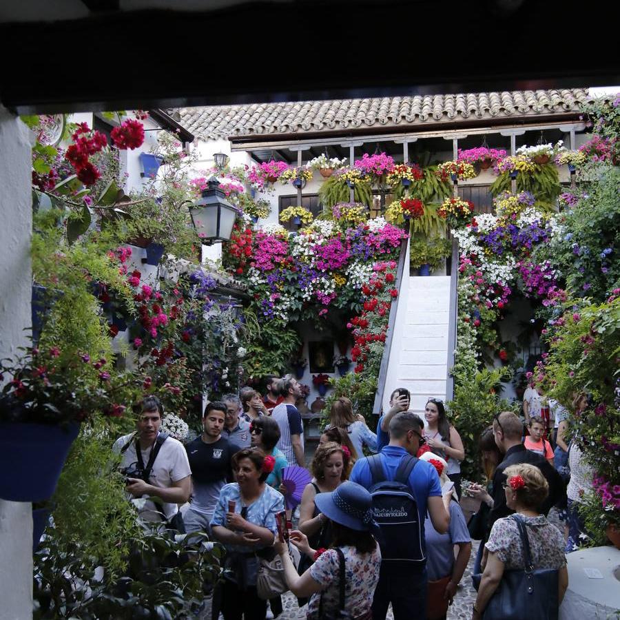 El ambiente para visitar los Patios de San Basilio en Córdoba, en imágenes