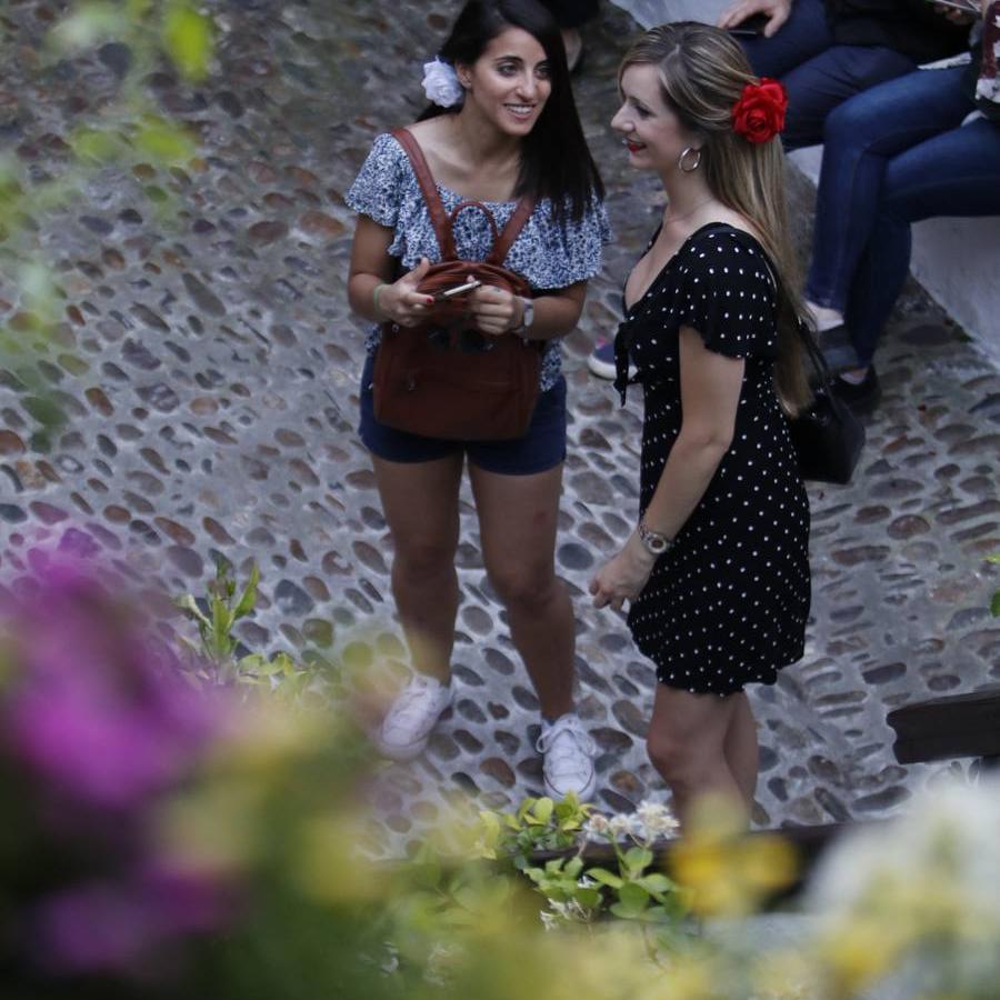 El ambiente para visitar los Patios de San Basilio en Córdoba, en imágenes