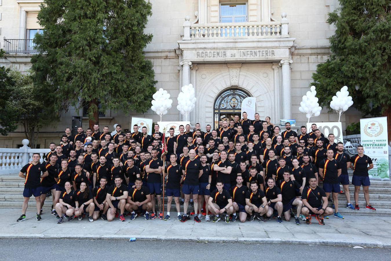 Carrera de la Escuela de Gimnasia con motivo del primer centenario de su creación