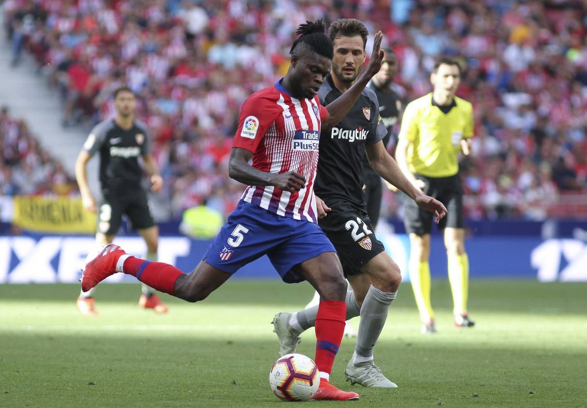 En imágenes, el empate (1-1) del Sevilla con el Atlético de Madrid