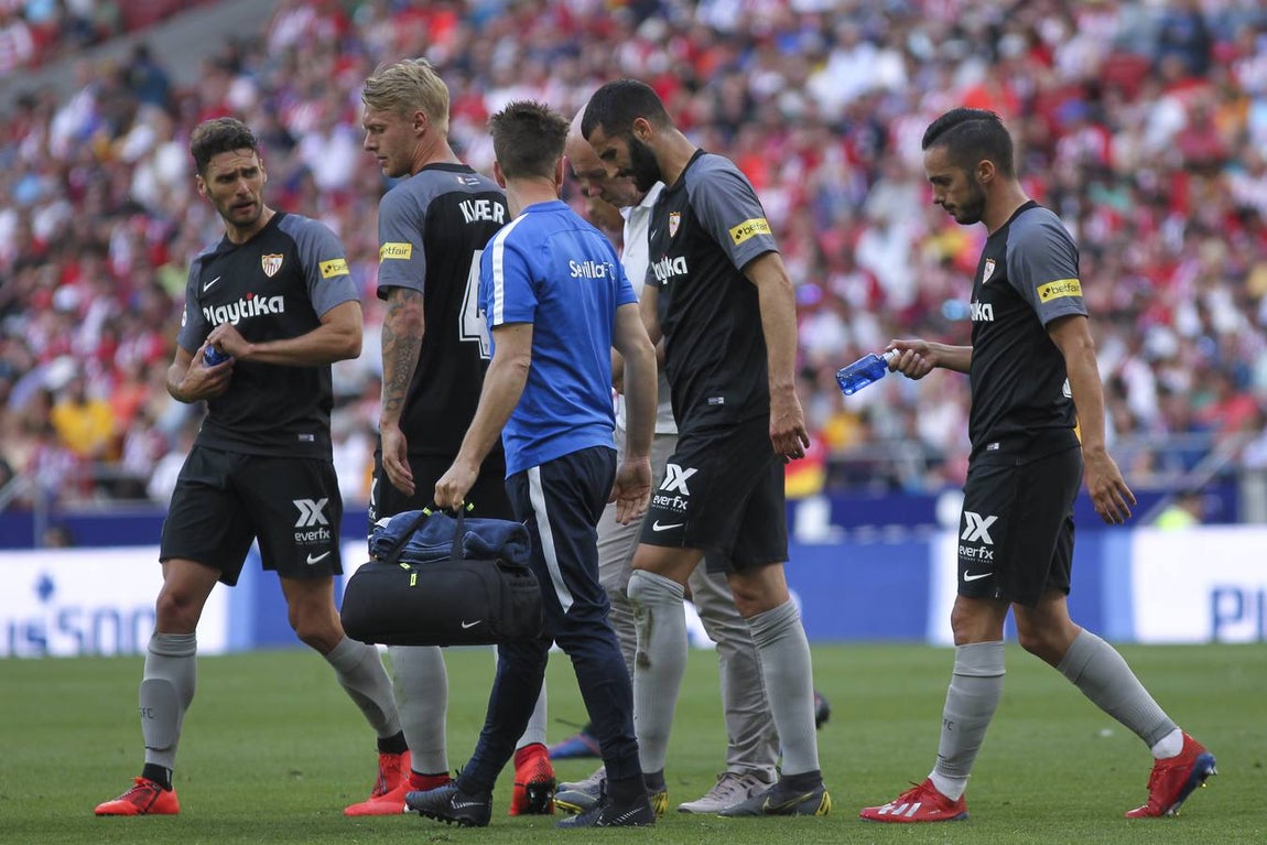 En imágenes, el empate (1-1) del Sevilla con el Atlético de Madrid