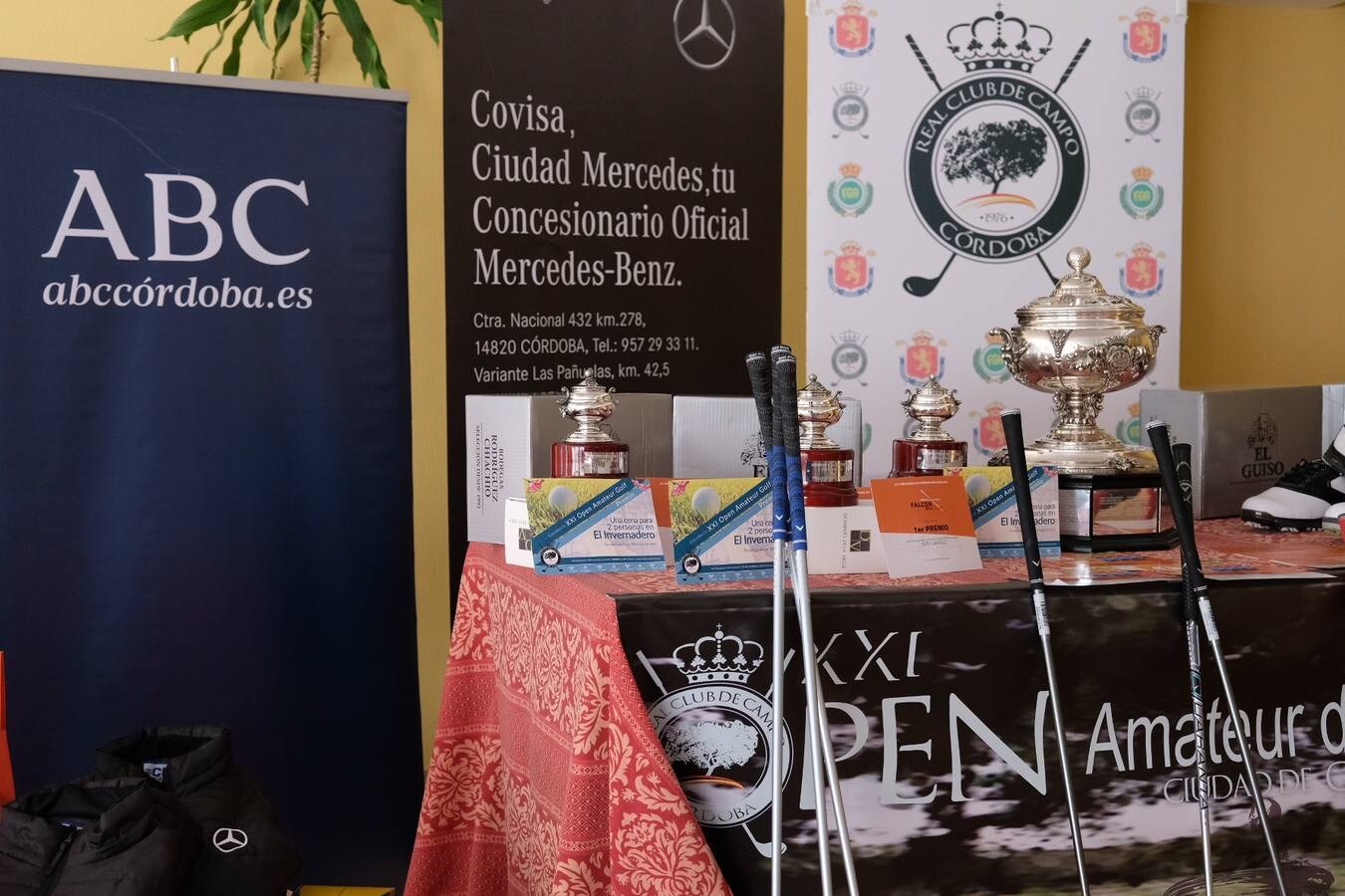 La entrega de premios de la Copa Albolafia de Golf, en imágenes