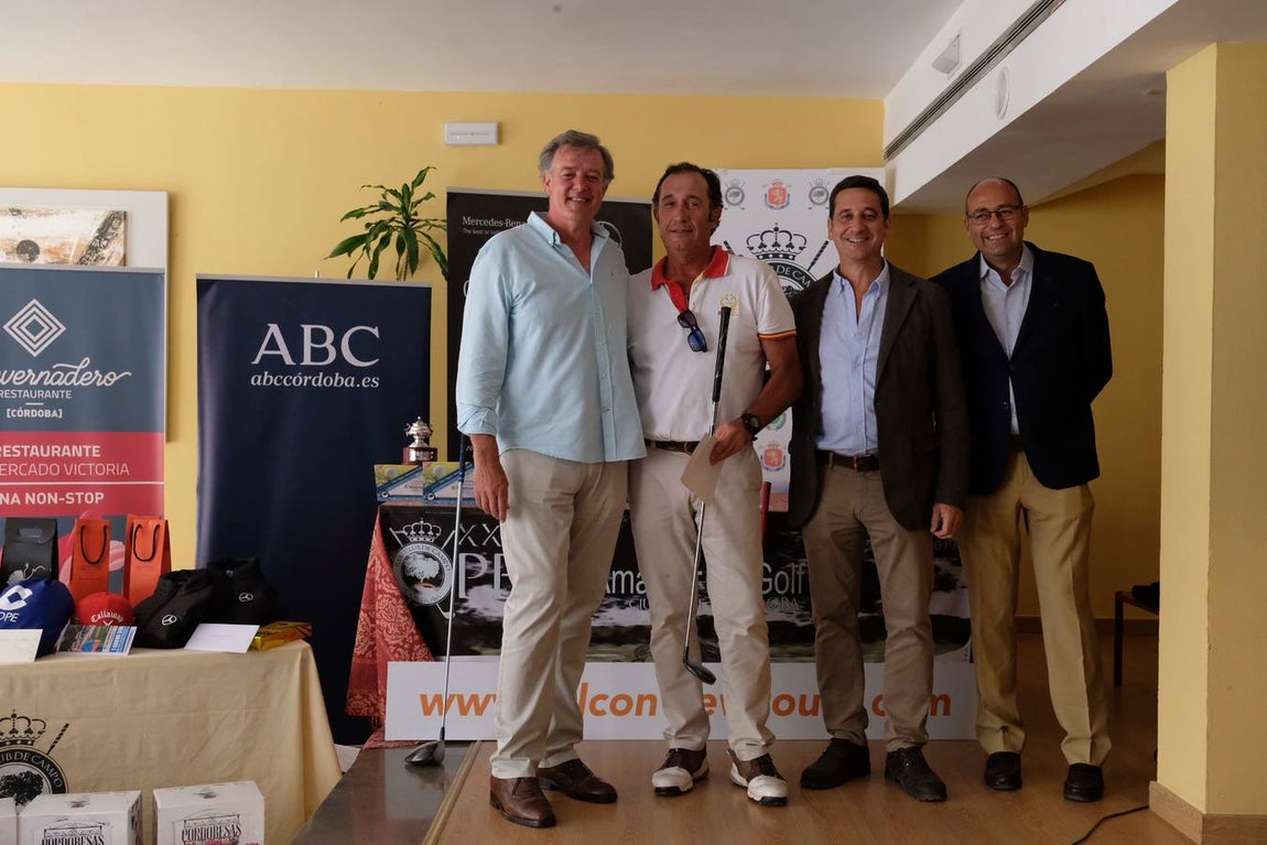 La entrega de premios de la Copa Albolafia de Golf, en imágenes
