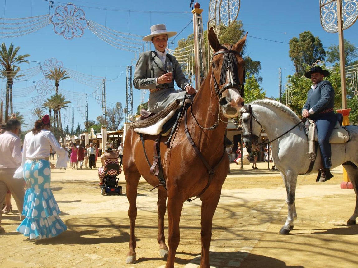 La amazona Rocío Román