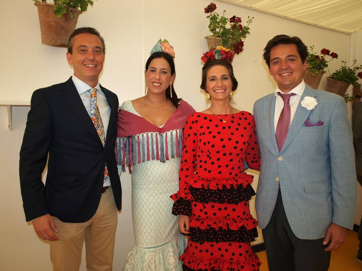 José Piña, Rocío García -Trevijano, Marieta Mateos y Baldomero García-Hoces