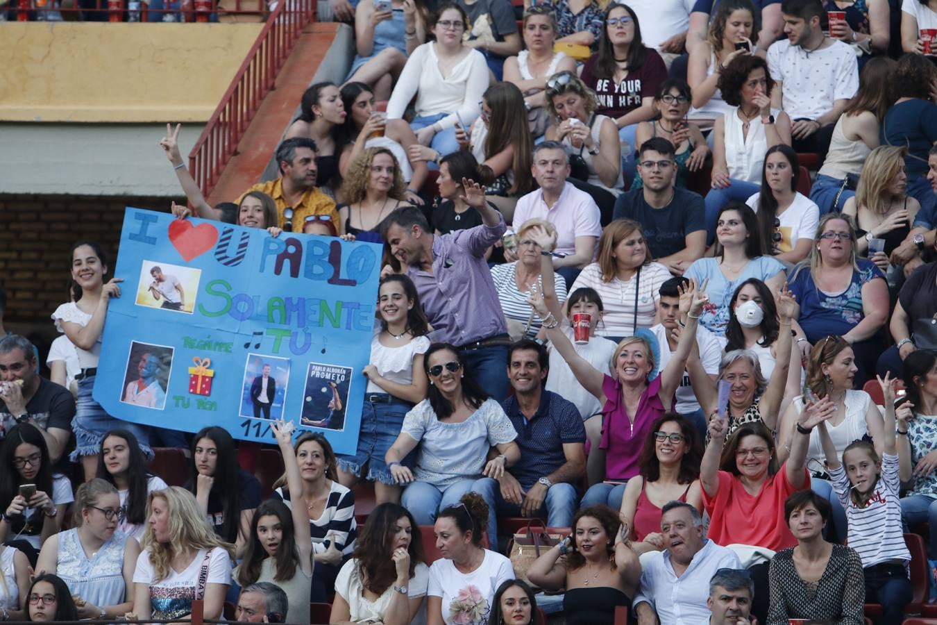 El concierto de Pablo Alborán en Córdoba, en imágenes