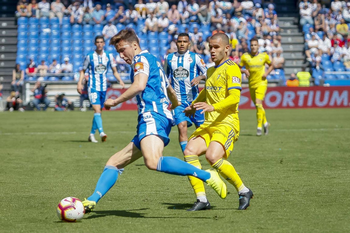 FOTOS: Las imágenes del partido Deportivo - CádizCF