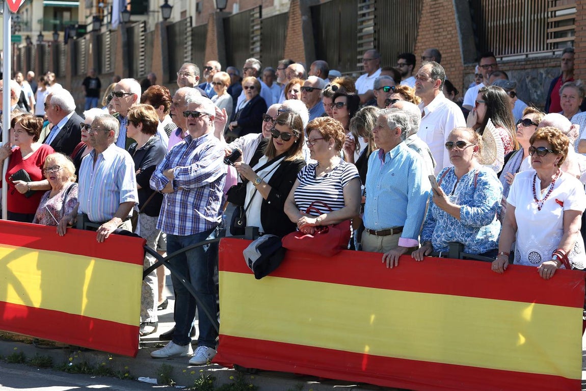 Público que asistió a presenciar el acto