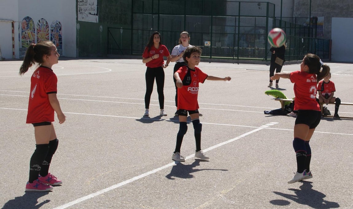Las mejores imágenes del encuentro de voley entre Raimundo Lulio y Obispo Perelló A