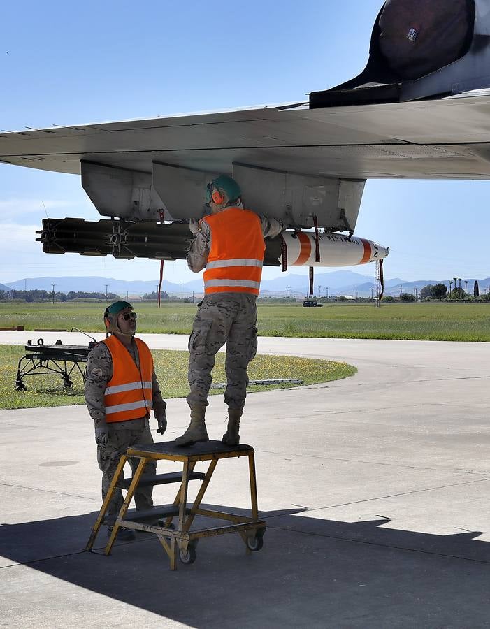 El interior de la Base Aérea de Morón de la Frontera, en imágenes