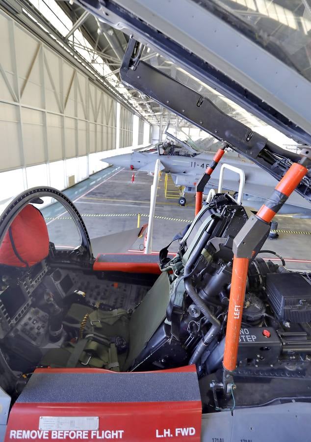 El interior de la Base Aérea de Morón de la Frontera, en imágenes