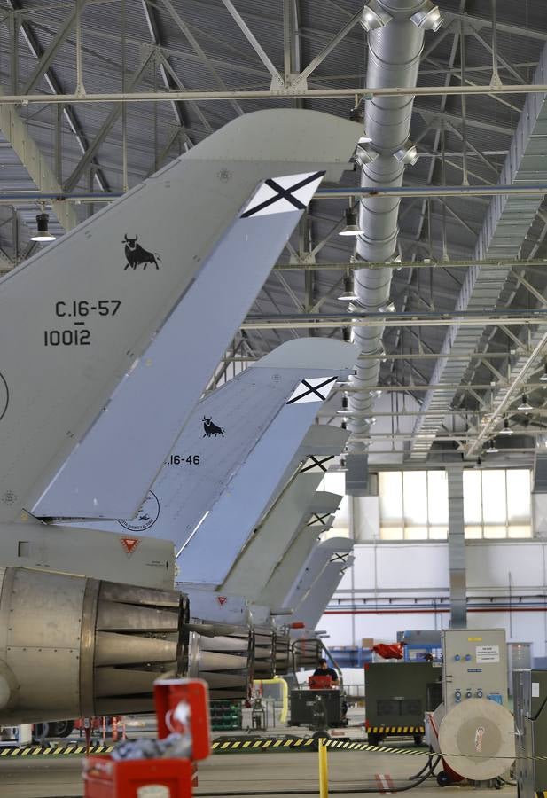 El interior de la Base Aérea de Morón de la Frontera, en imágenes