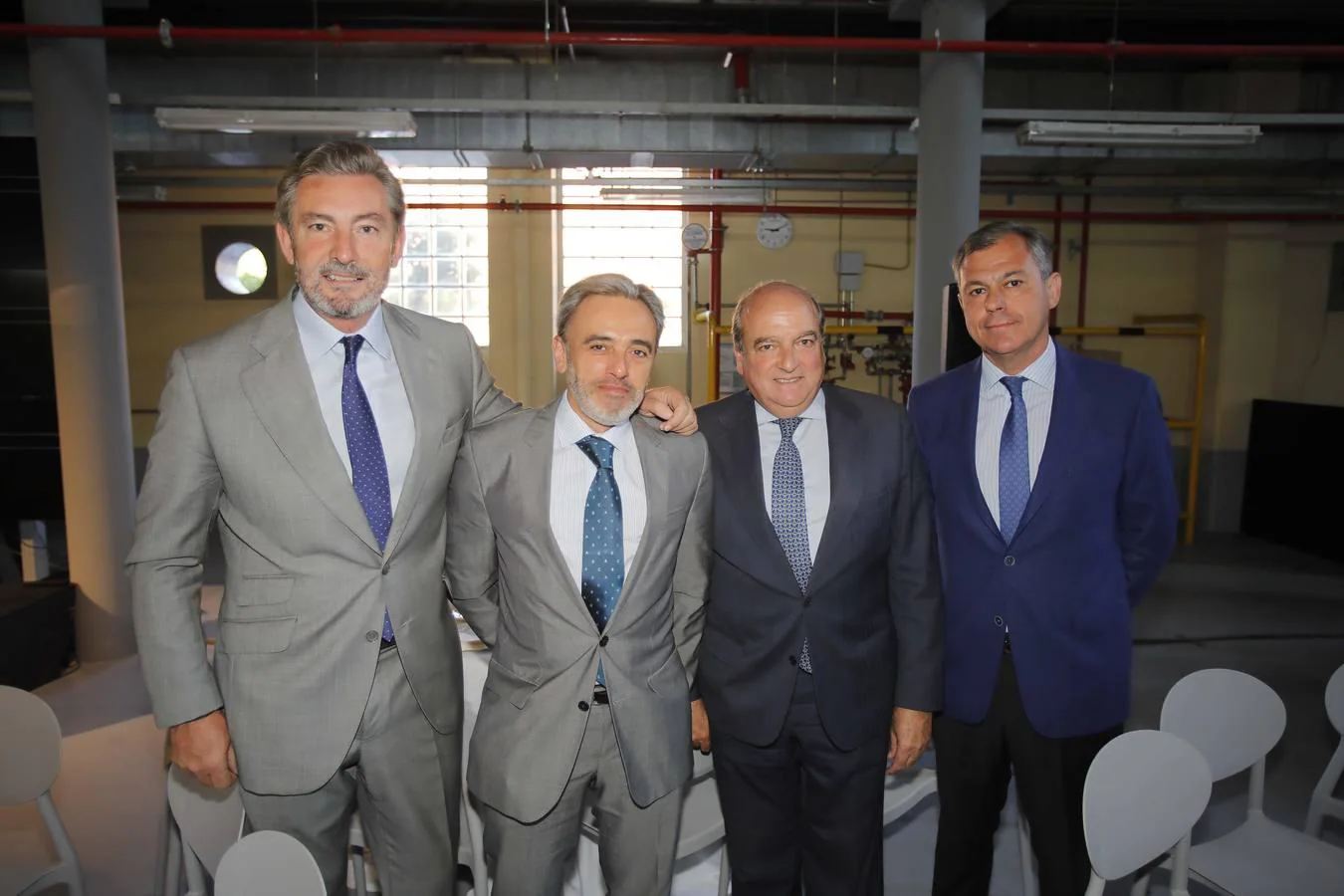 Gaspar Sáez Herrero, Manuel Contreras, Luis Miguel Martín Rubio y José Luis Sanz Rui