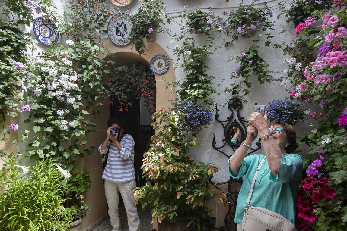 La autenticidad de los Patios de Córdoba en Santa Marina y San Agustín, en imágenes