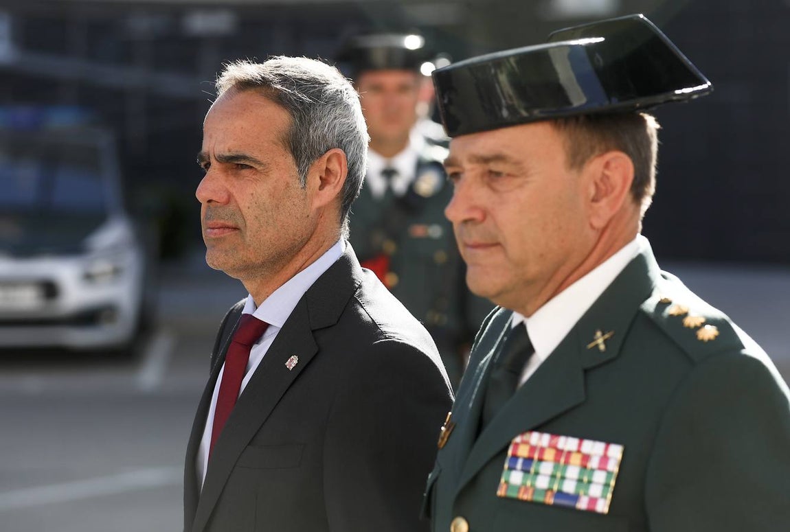 Imágenes del acto aniversario de la Guardia Civil