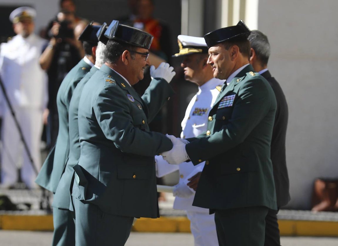 Imágenes del acto aniversario de la Guardia Civil