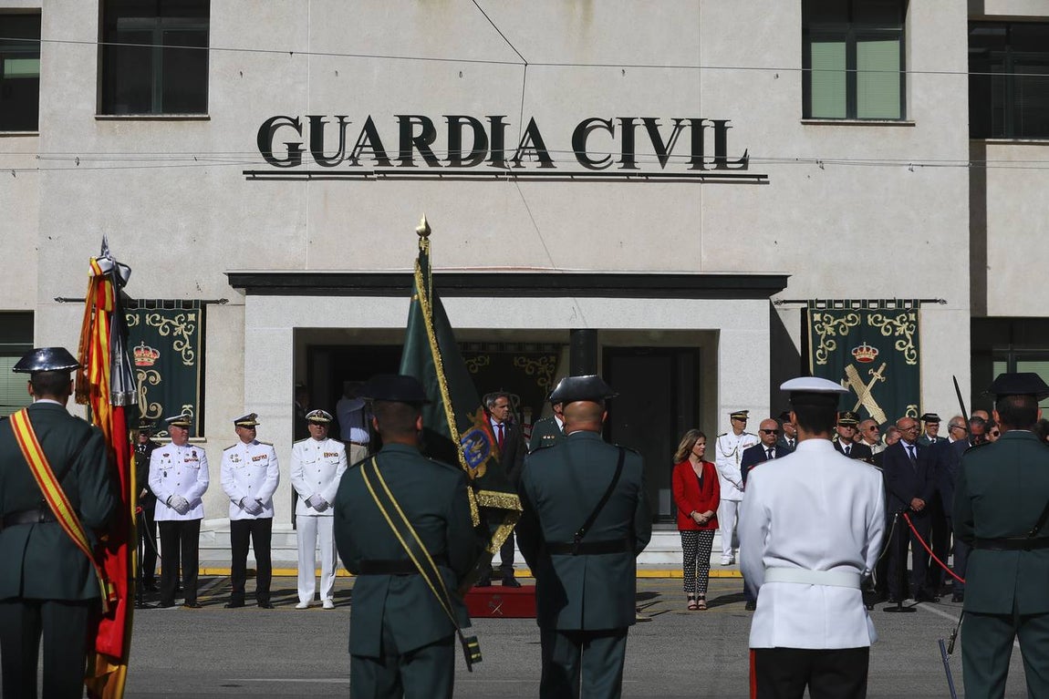 Imágenes del acto aniversario de la Guardia Civil