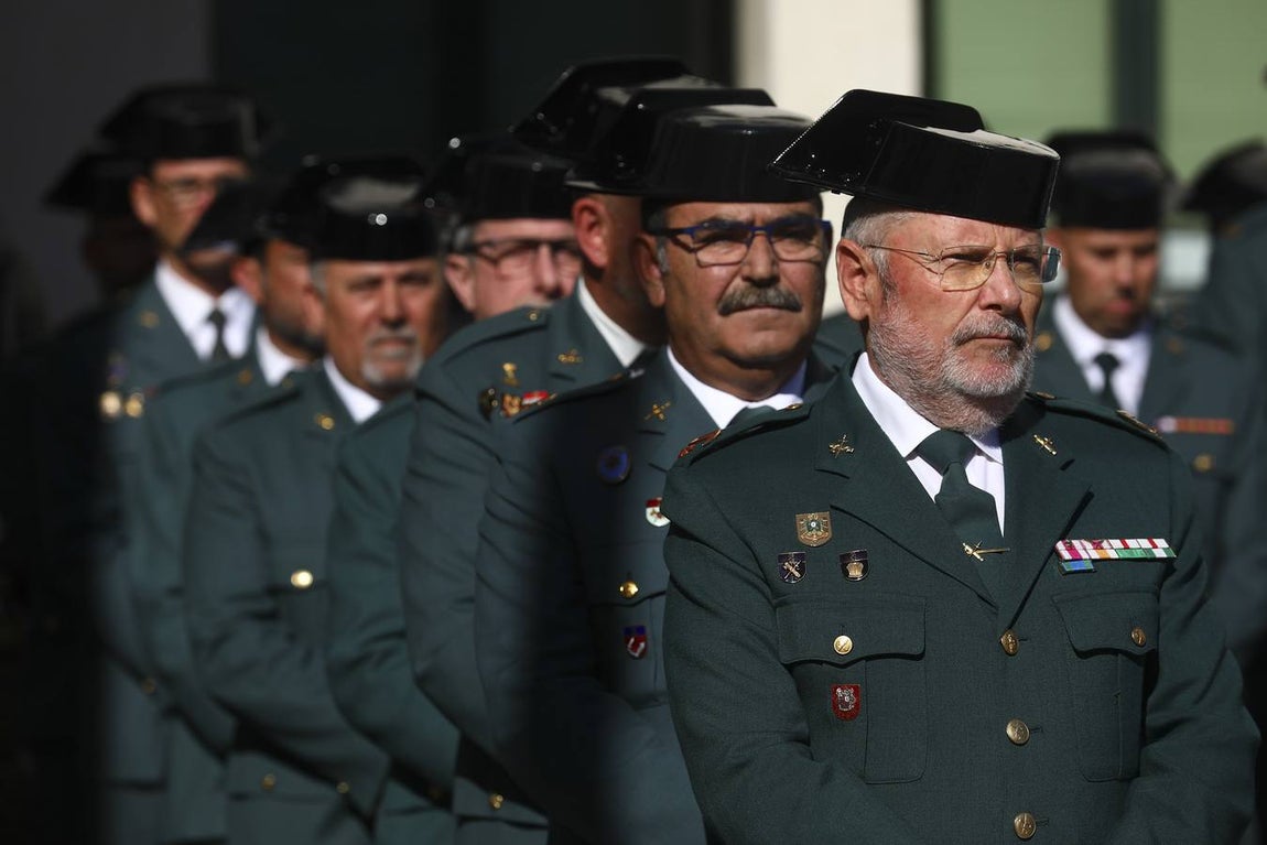 Imágenes del acto aniversario de la Guardia Civil
